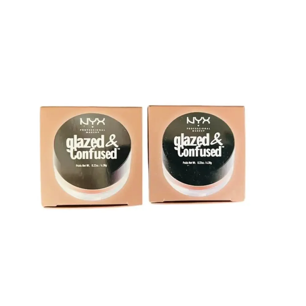NYX‎ PROFESSIONAL MAKEUP Glazed & Confused Eye Gloss 2 PK